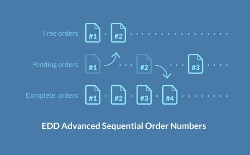 EASY DIGITAL DOWNLOADS ADVANCED SEQUENTIAL ORDER NUMBERS